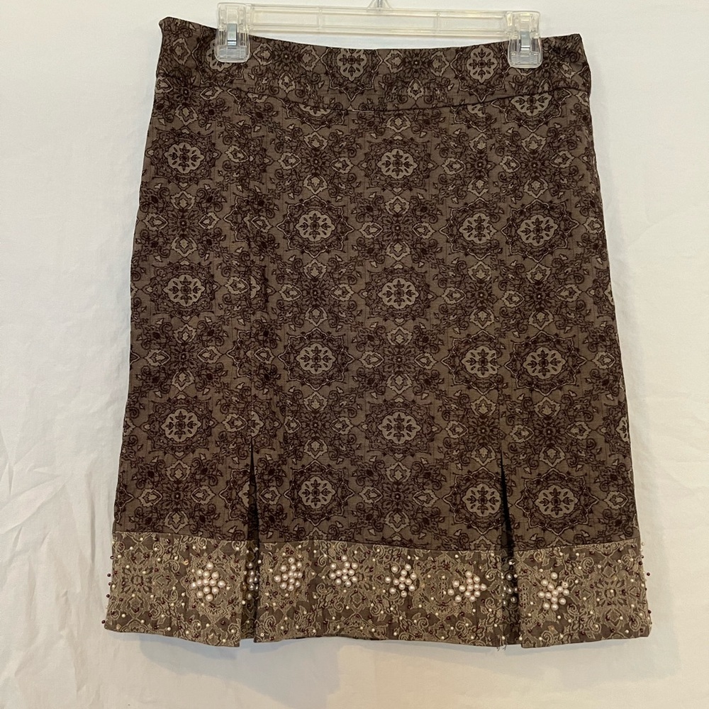 Bead Embellished Skirt
